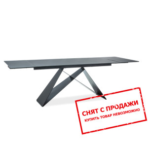 Стол раскладной Signal Westin 160x90/240 Черный...