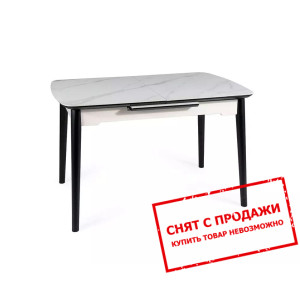 Стол раскладной Signal APOLLO 120x80/160 Белый мат...