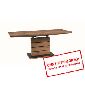 Стол раскладной Signal Leonardo 140x80/180 Дуб...