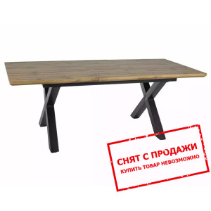 Стол раскладной Signal XAVIERO II 160x90/240 Дуб а...