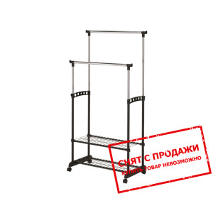 Вешалка Signal NOVA II BIS напольная Хром/черный...