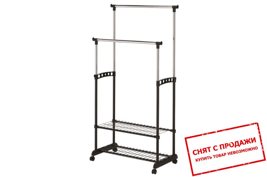 Вешалка Signal NOVA II BIS напольная Хром/черный