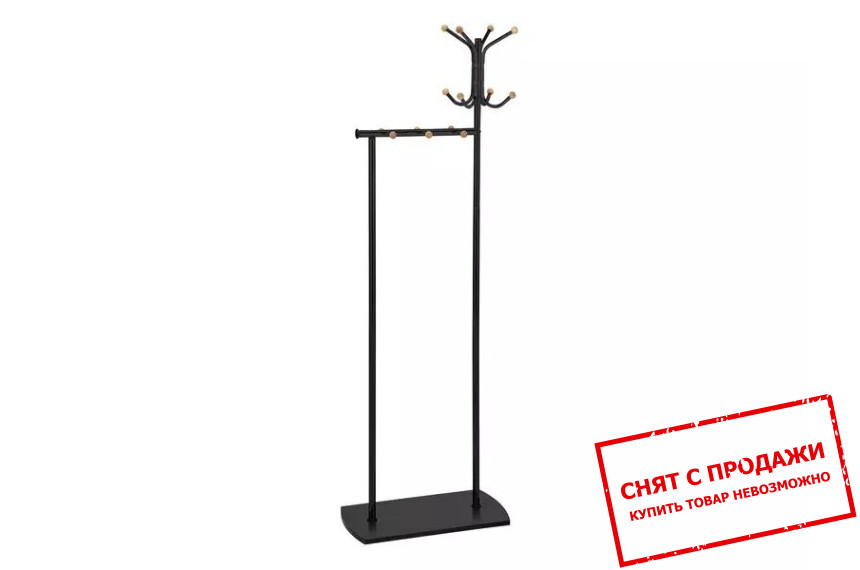 Вешалка Signal SIMON напольная Черный/бук