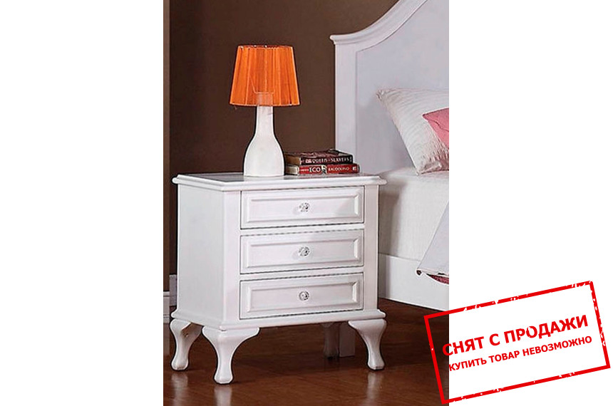 Тумба прикроватная деревянная Venger Эмилия с 3 ящиками