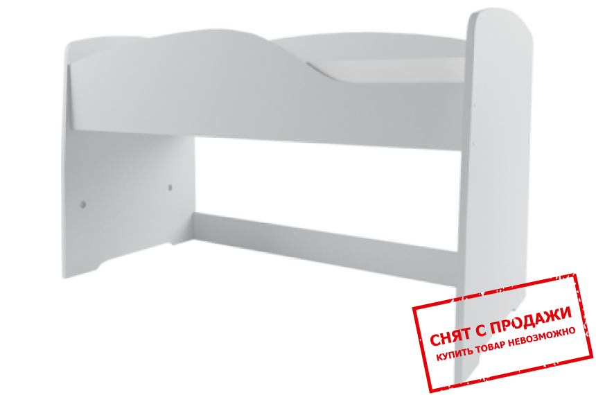 Кровать (каркас) (верхний ярус) Фламинго 200х130 Гербор
