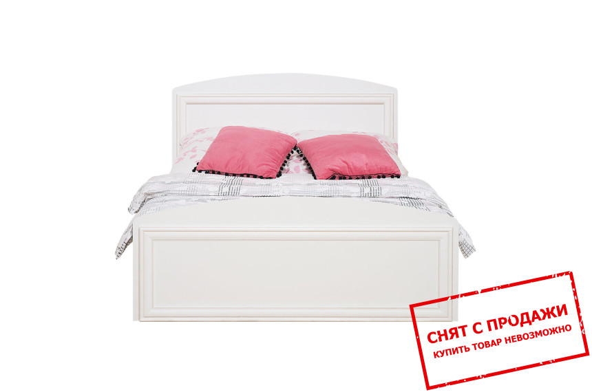 Кровать (каркас) Салерно / Salerno LOZ90 Гербор односпальная Белый