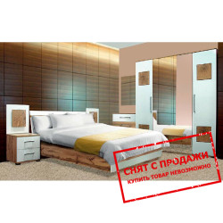 Модульная спальня Вудс Мебель БРВ