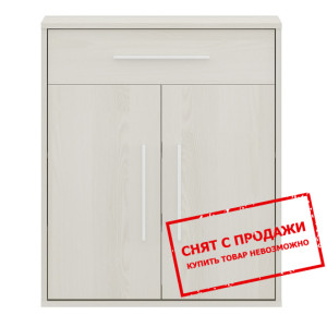 Тумба Агата / Agata KOM2D1S Гербор 2-дверная с 1 ящиком Ясень снежный