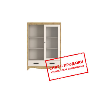 Витрина Дана / Dana REG1W2S Гербор 1-дверная с 2 я...