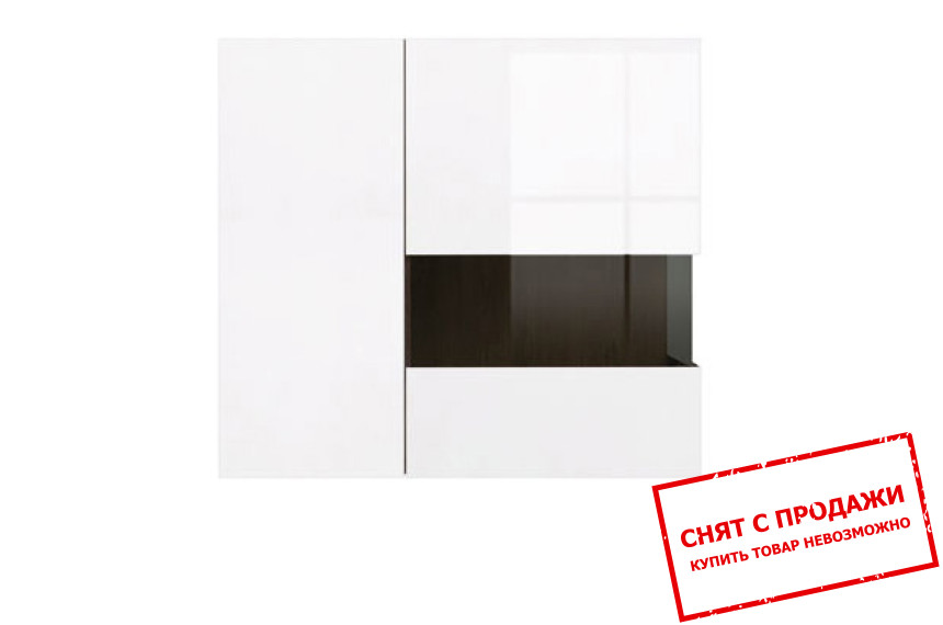 Витрина навесная Доменика SFW1D1W Гербор