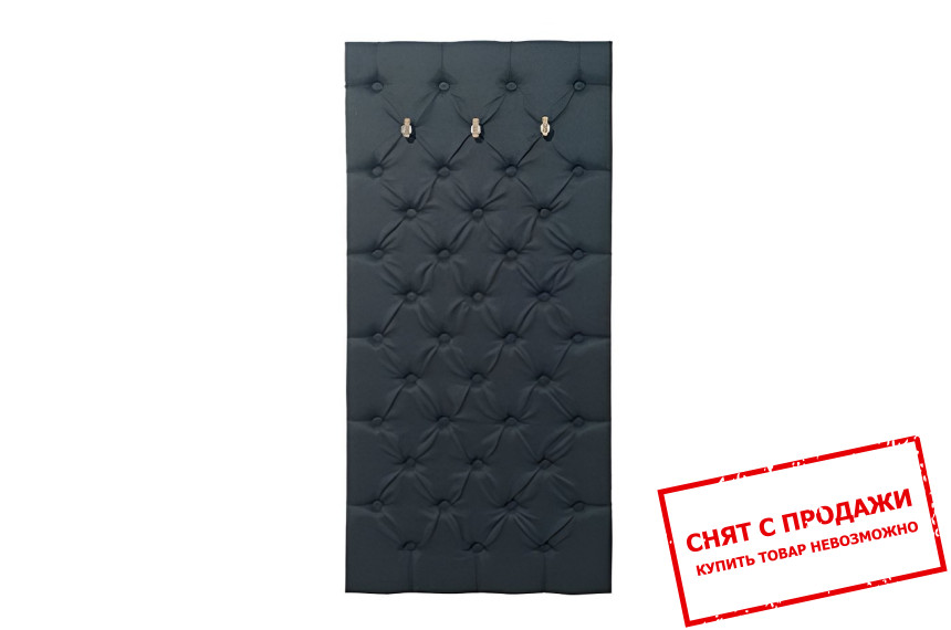 Вешалка Герман люкс / Gent lux PAN/15/9 БРВ настенная Дуб стирлинг/ткань ETNA 41