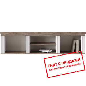 Полка Канди / Kandy SFW БРВ Белый альпийский/дуб с...