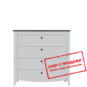 Комод Карина / Karina KOM4S Гербор с 4 ящиками Пеп...