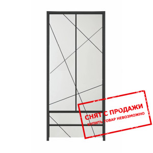 Шкаф платяной Каспиан МДФ / Kaspian MDF SZF2D2S БР...