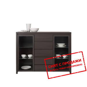 Витрина Каспиан Дуб милано тёмный KOM2W5S БРВ...