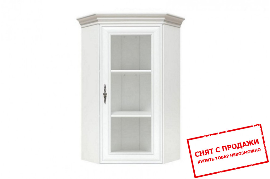 Шкаф верхний угловой Кентуки NADN1W БРВ