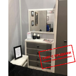 Комод Коен 2 Дуб темный хаки KOM4S БРВ