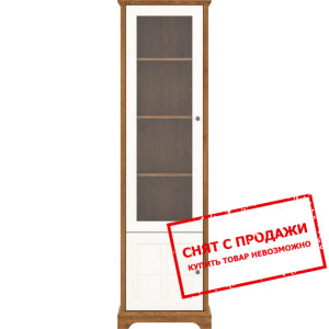 Витрина Лана / Lana REG1D1W Гербор 2-дверная Орех ...
