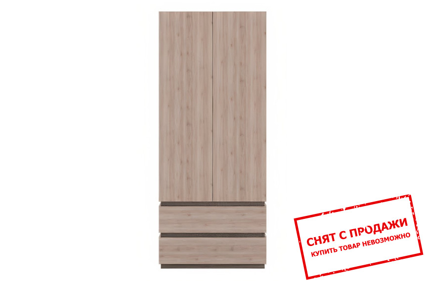 Шкаф платяной Лаер / Laer SZF2D2S Гербор 2-дверный