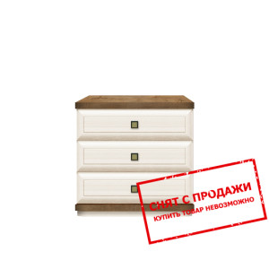 Комод Орегон / Oregon KOM3S БРВ с 3 ящиками Сосна аризонская/дуб больцано