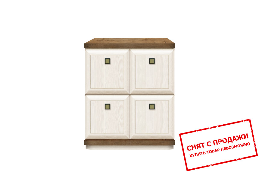 Тумба Орегон / Oregon KOM4D БРВ 4-дверная Сосна аризонская/дуб больцано