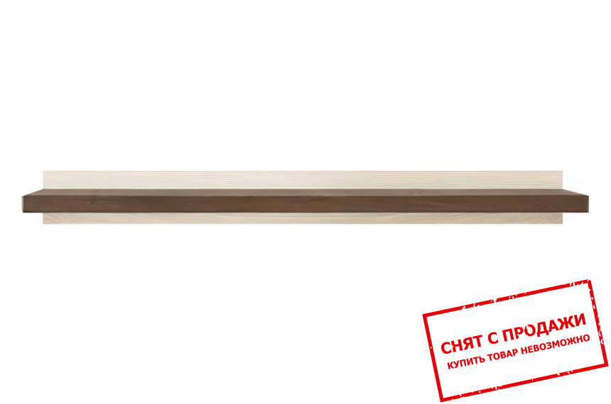 Полка Орегон / Oregon POL/130 БРВ Сосна аризонская/дуб больцано