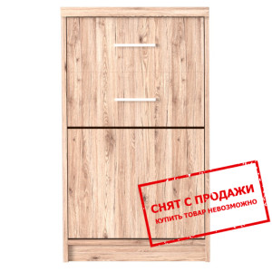 Комод Шанталь / Shantal KOM1D1S Гербор 1-дверный с 1 ящиком Дуб санремо светлый