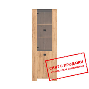 Витрина Шелби / Shelbi REG1W1D Гербор 2-дверная Ду...