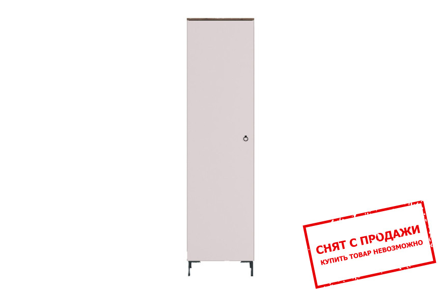 Пенал / Шкаф с полками Симпл / Simple REG1D БРВ 1-дверный Кашемир/вяз либерти светлый