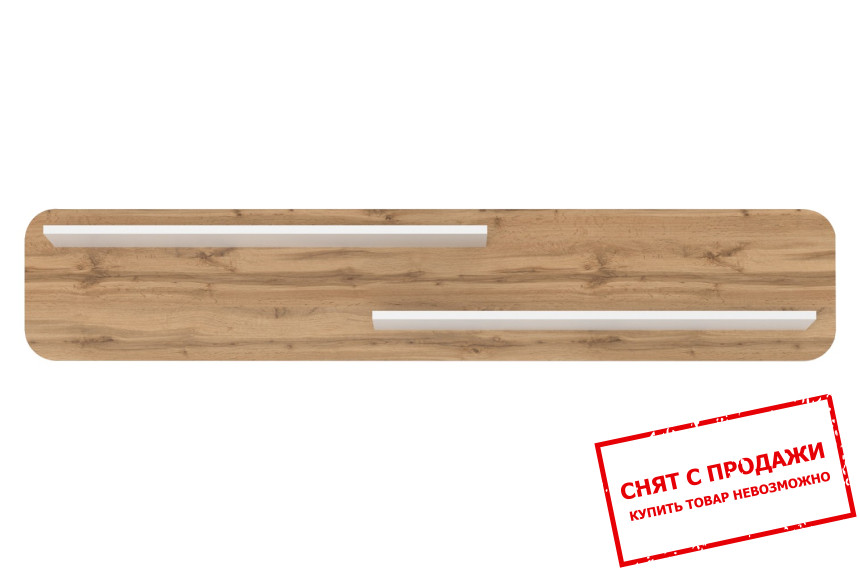 Полка Ски / Ski POL160 Гербор Нимфеа альба/дуб аппалачи