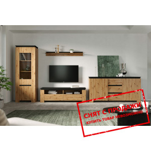 Стенка в гостиную Томас / Tomas Гербор Дуб артизан...