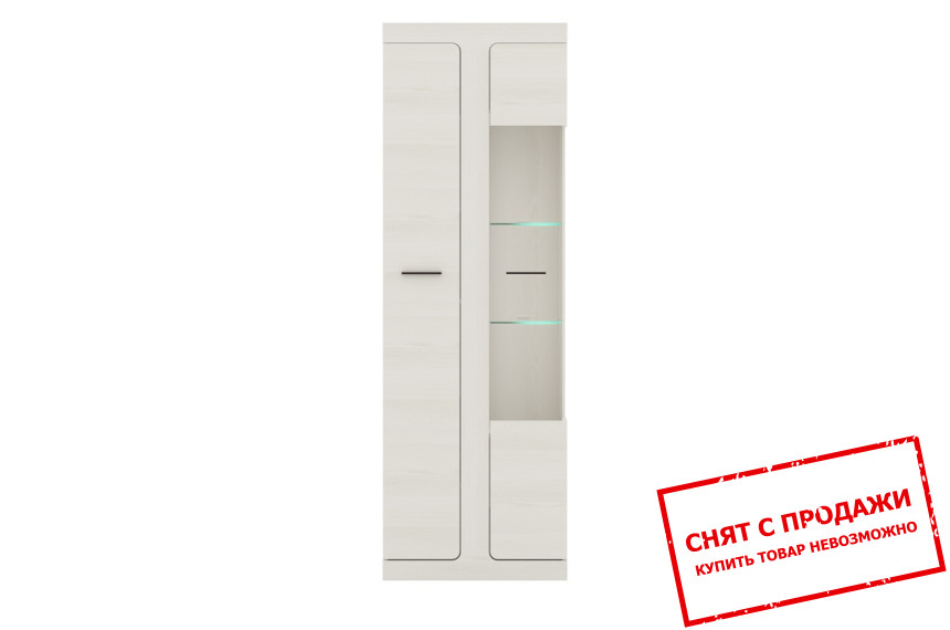 Витрина Тотен REG1D1W 65 Гербор 2-дверная