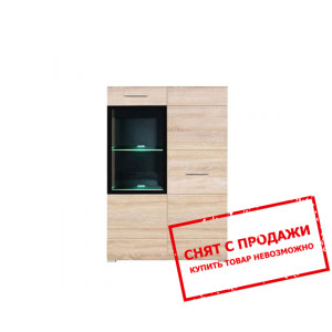 Витрина Вушер Дуб сонома REG1D1Wm/P Гербор...