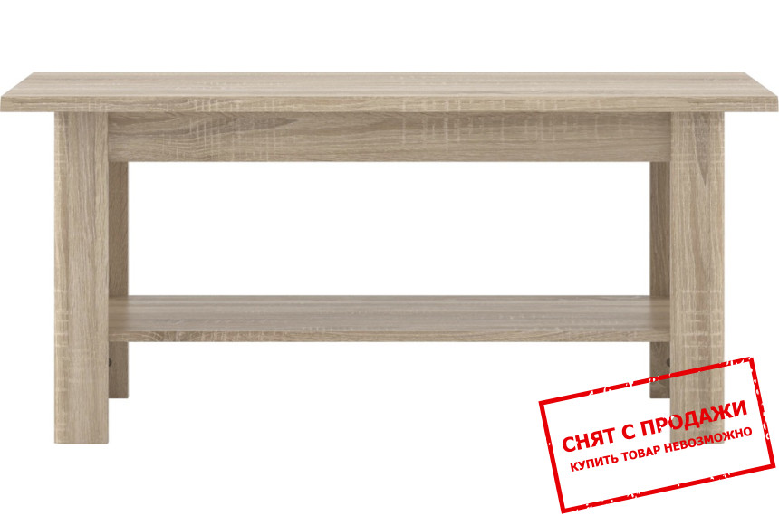 Стол журнальный Вушер / Fever LAW115N Гербор Дуб сонома
