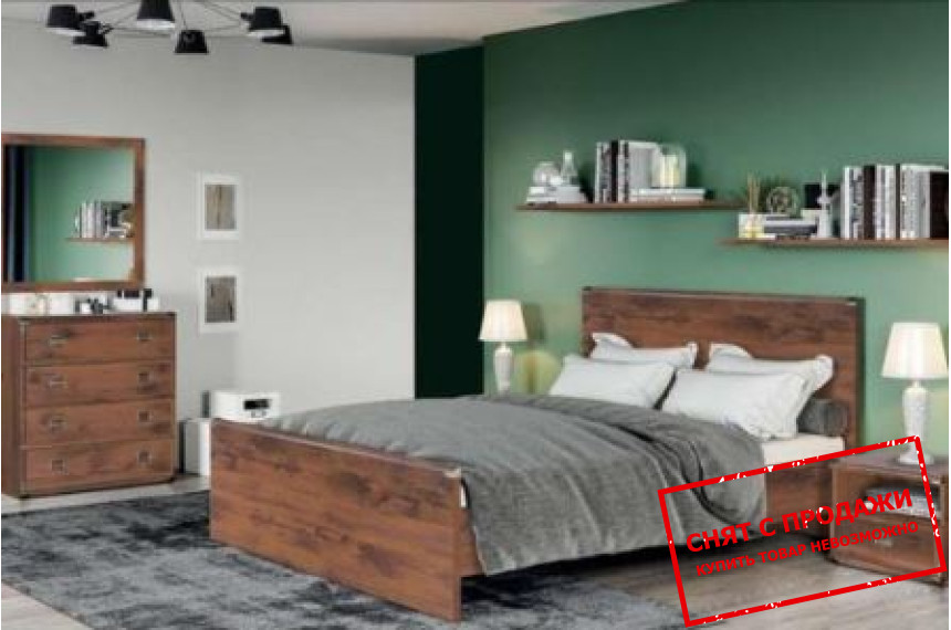 Набор мебели в спальню Индиана / Indiana БРВ Дуб шутер