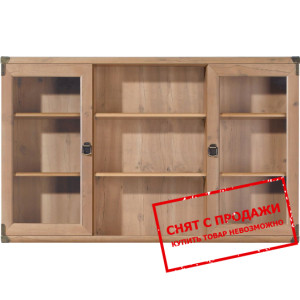 Витрина навесная Индиана Сосна античная JNAD2W/130...