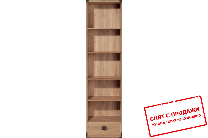 Стеллаж Индиана Сосна античная JREG1SO/50 БРВ
