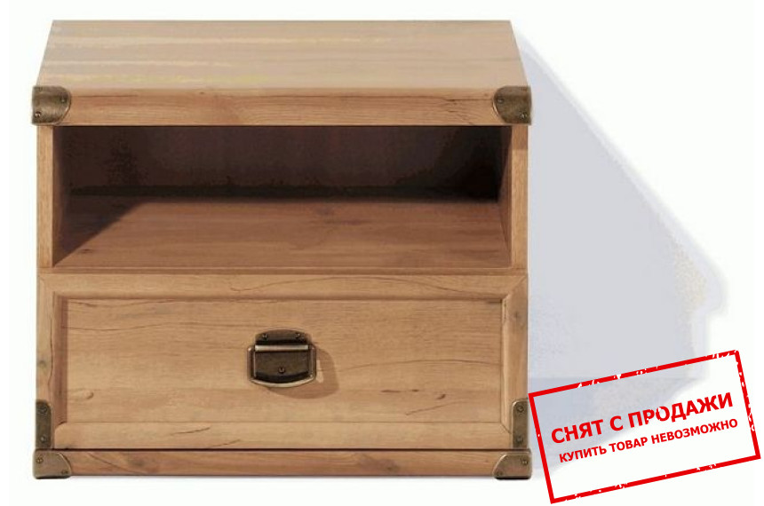 Тумба прикроватная Индиана Сосна античная JKOM1S/50 БРВ