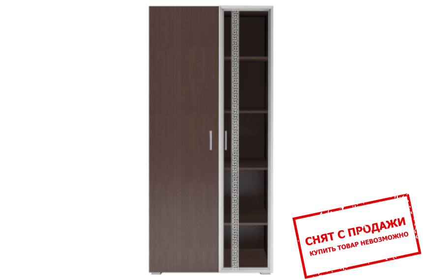 Витрина Ирен МДФ 90 L/P Гербор 