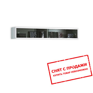 Полка-витрина Янг Белый/белый глянец SFW2W/12 БРВ...