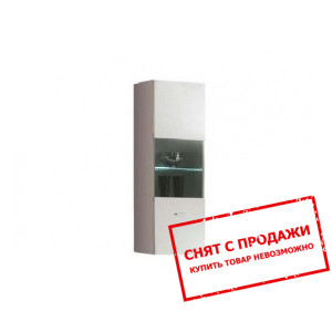 Витрина-навесная Янг Белый/белый глянец SFW1W БРВ...