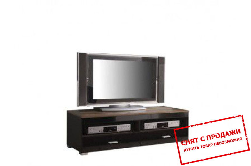 Тумба под ТВ Янг Черный блеск RTV2S/12 БРВ 