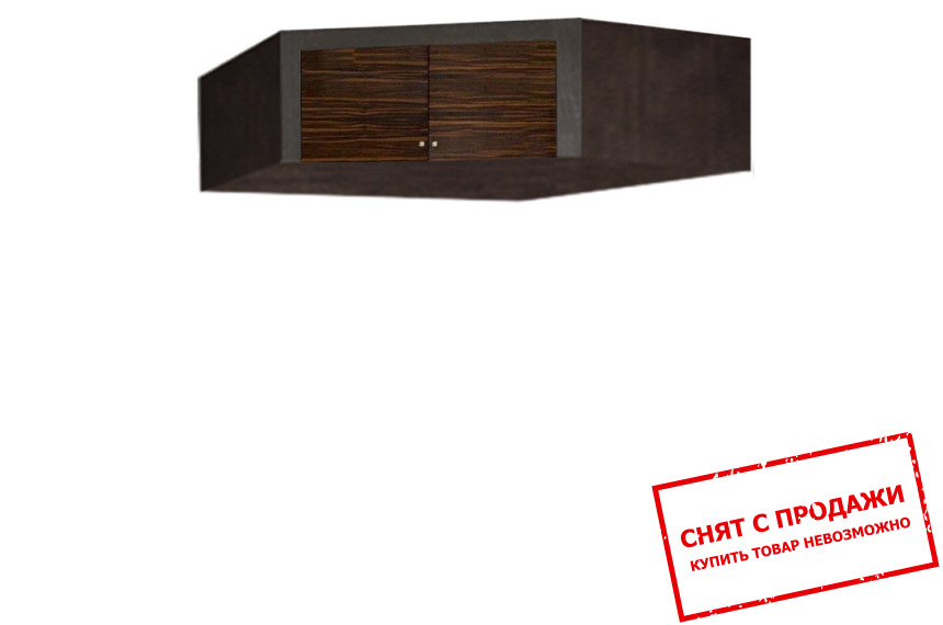 Надставка шкафа углового Капри 2D/118/62 Гербор