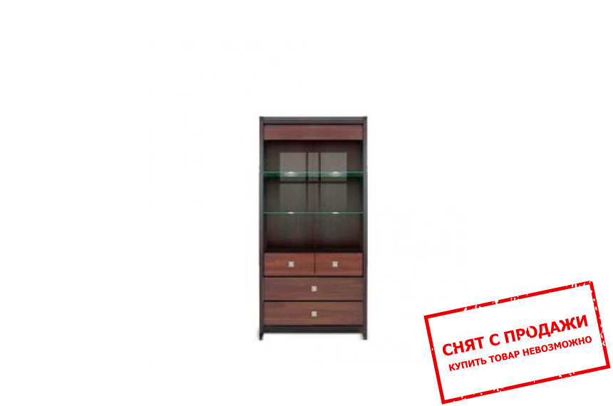 Витрина + Подсветка Лорен REG2W2S БРВ