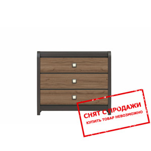 Комод Лорен / Loren KOM3S БРВ с 3 ящиками Венге ма...