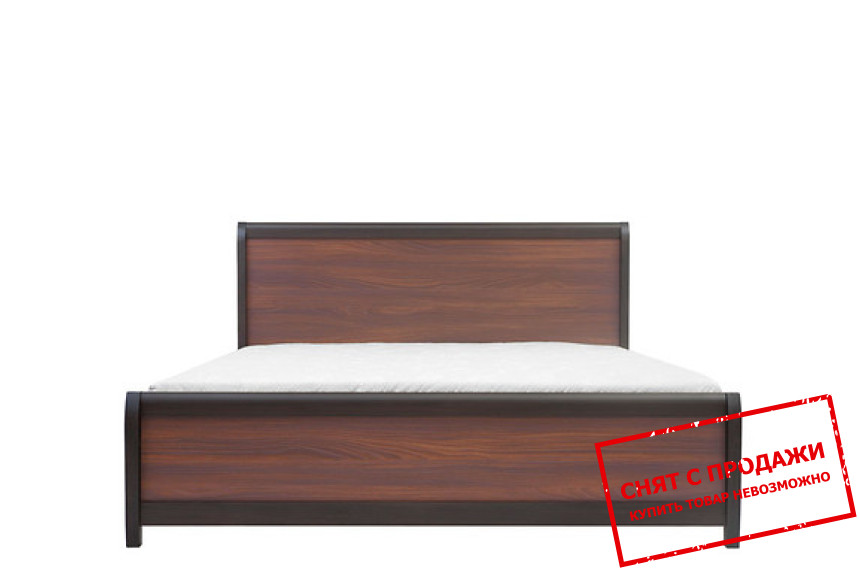 Кровать (каркас) Лорен / Loren LOZ140 БРВ двухспальная Дуб милано темный/акация мали бронза