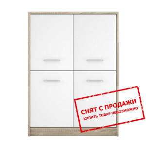Комод Непо Дуб сонома/Нимфеа альба KOM4D Гербор