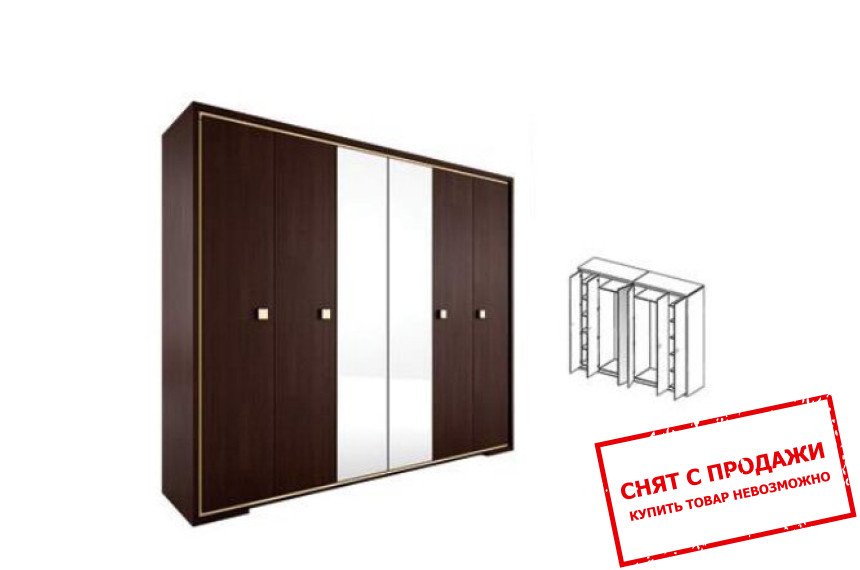 Шкаф Николь 6D Гербор