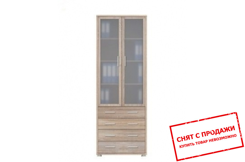 Витрина Офис Лайн REG2W4S/79/220 Гербор