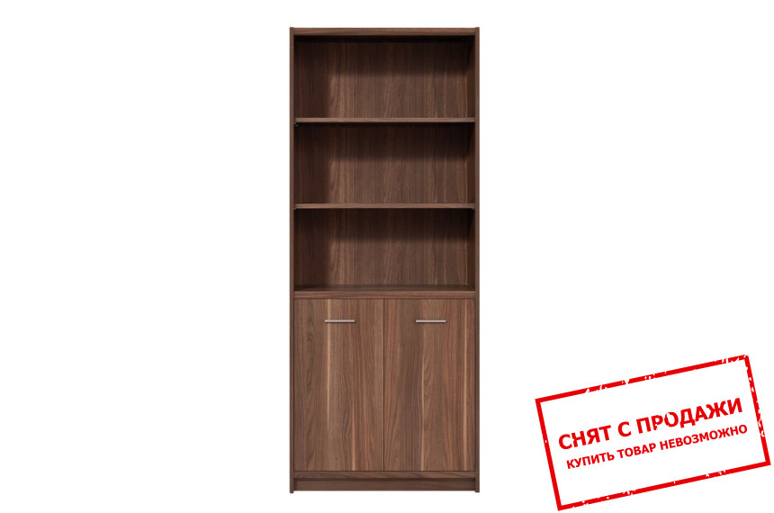 Пенал открытый Опен REG2D/80 Гербор 2-дверный Орех калифорнийский